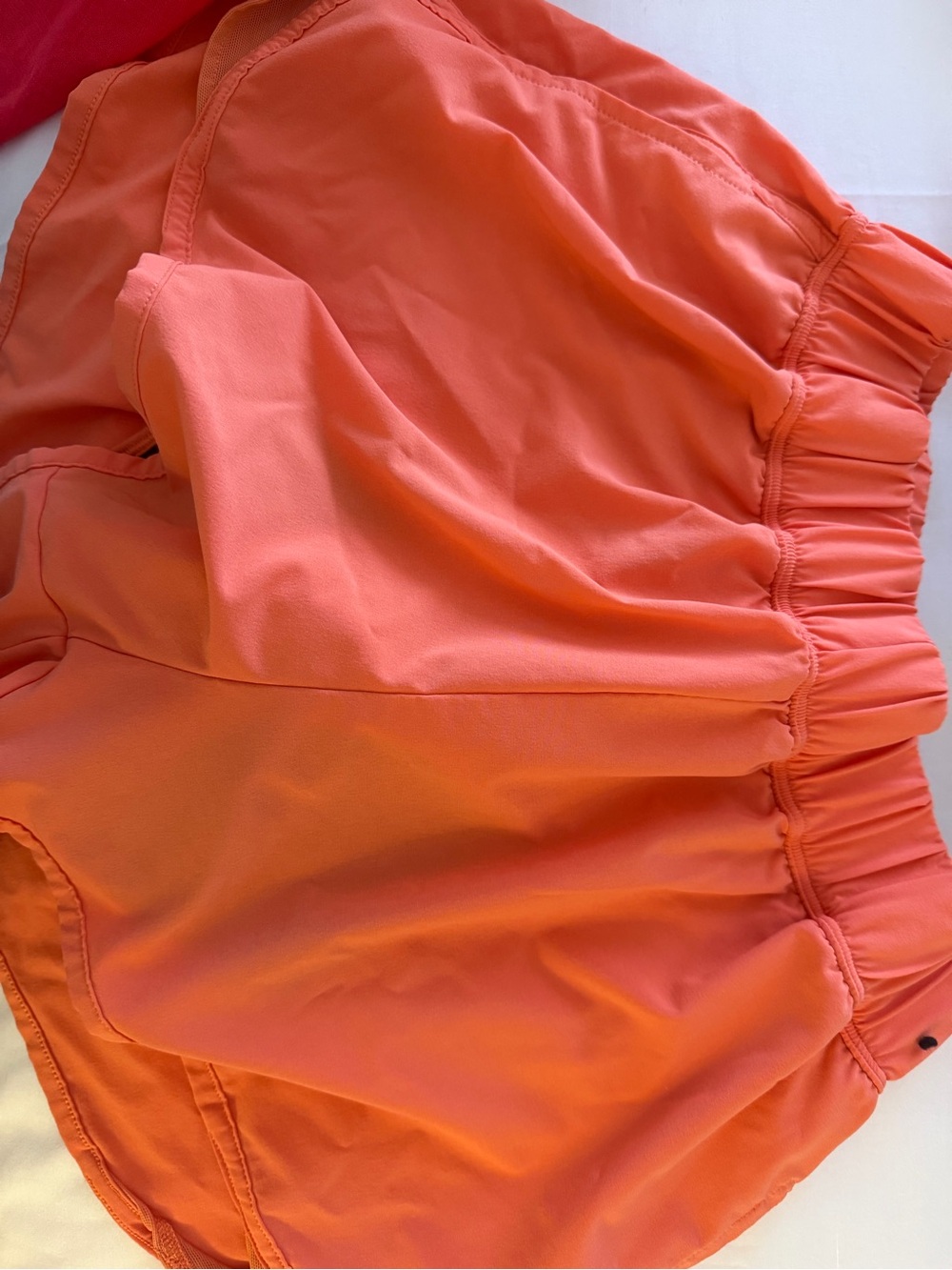 aerie Coral-Orange Athletic Shorts